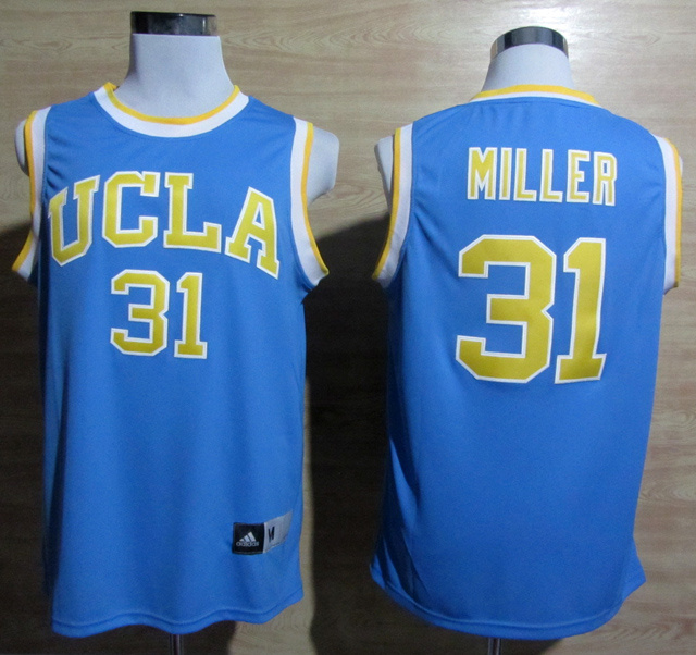  NCAA UCLA Bruins 31 Reggie Miller Blue College Basketball Jersey